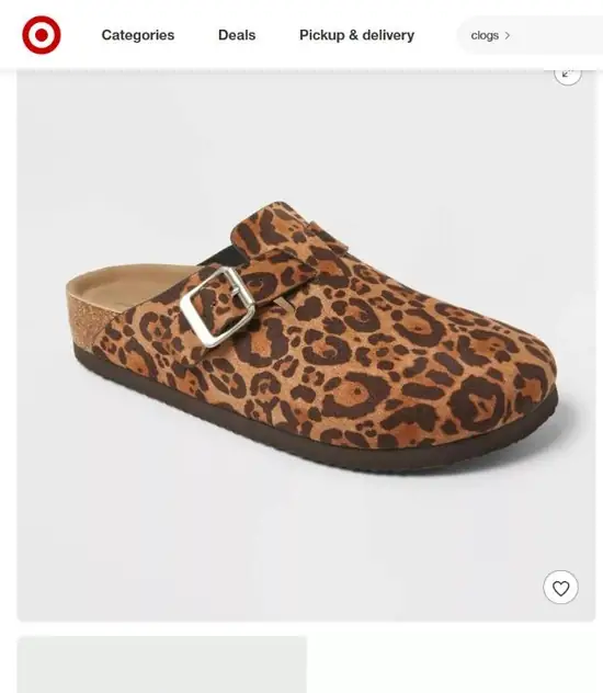Leopard print clog mule flats, the comfortable shoe for the errands and casual day look