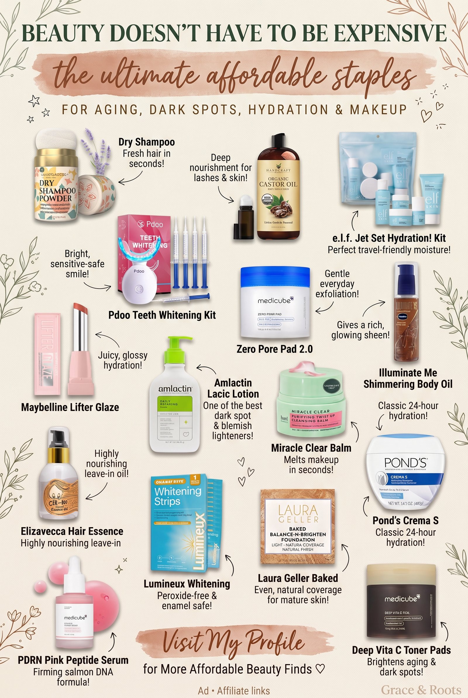 Affordable Beauty Finds I Actually Use: Skin, Hair & Makeup